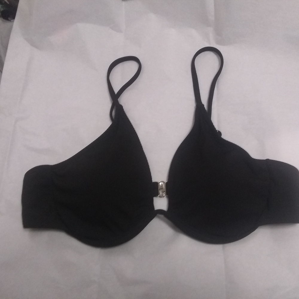 Black bikini top